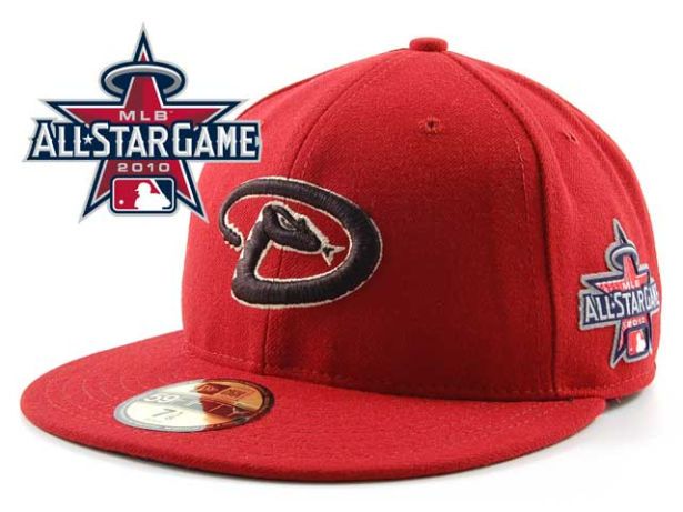 Arizona Diamondbacks 2010 MLB All Star Fitted Hat Sf01